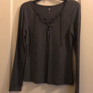 Long sleeve shirt - Grey - M